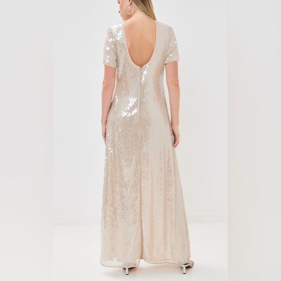 STAUD SAFI DRESS color: MOON NWT - Picture 6 of 17